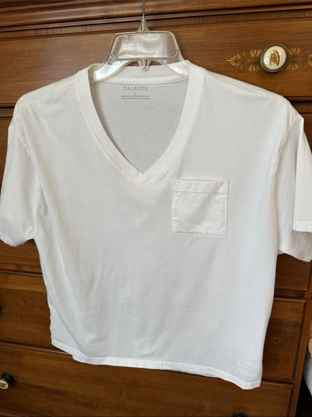 White Boxey Tee